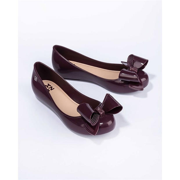Burgundy - Zaxy - Women's Ballet Pumps