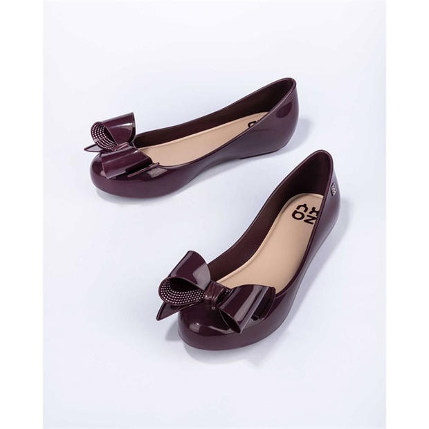 Burgundy - Zaxy - Women's Ballet Pumps