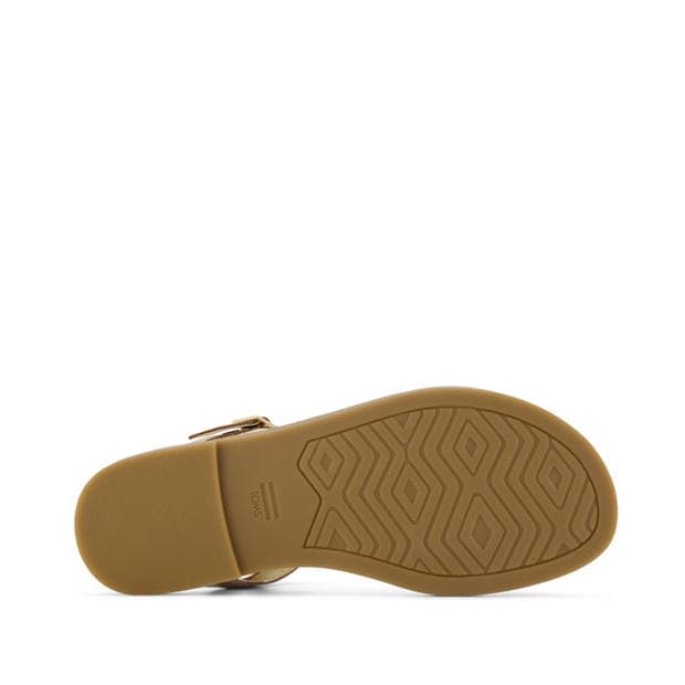 Gold - Toms - Women's Flat Sandals