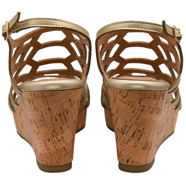 Gold - Lotus Shoes - Women's Rhi Wedge