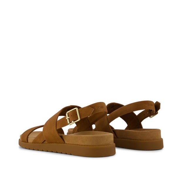 Medium Brown - Toms - Women's Flatform Sandals