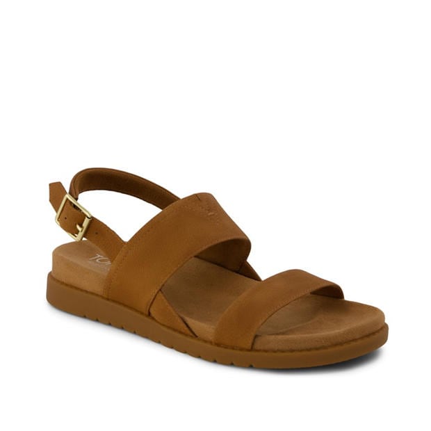 Medium Brown - Toms - Women's Flatform Sandals