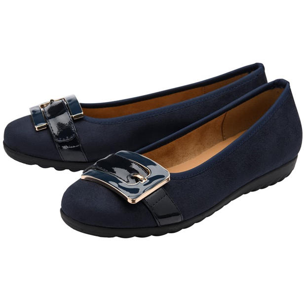 Navy Blue - Lotus Shoes - Women's Tandy Loafer