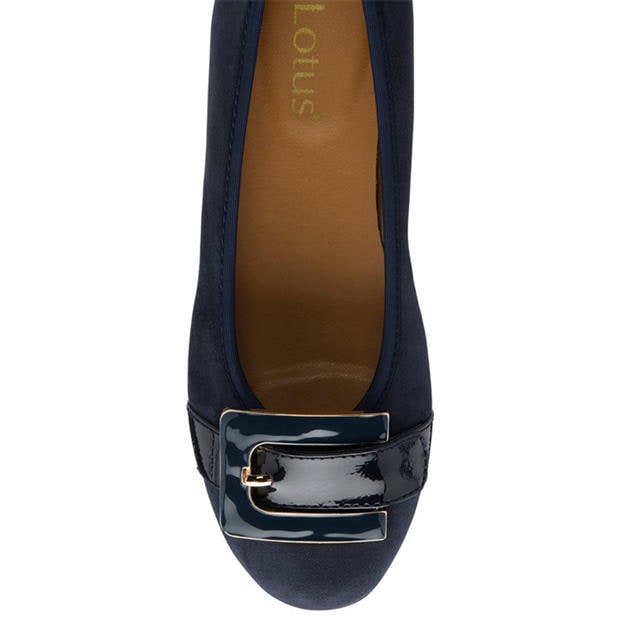 Navy Blue - Lotus Shoes - Women's Tandy Loafer