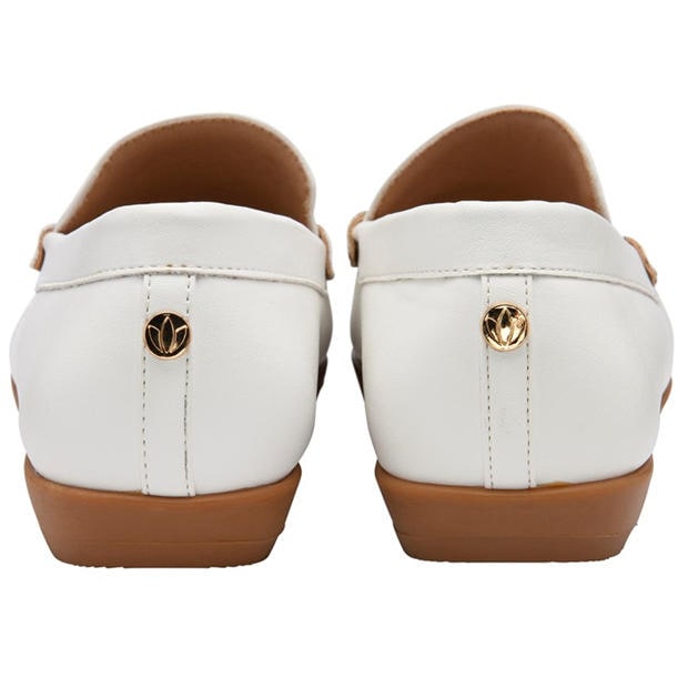 White - Lotus Shoes - Women's Coma Loafer