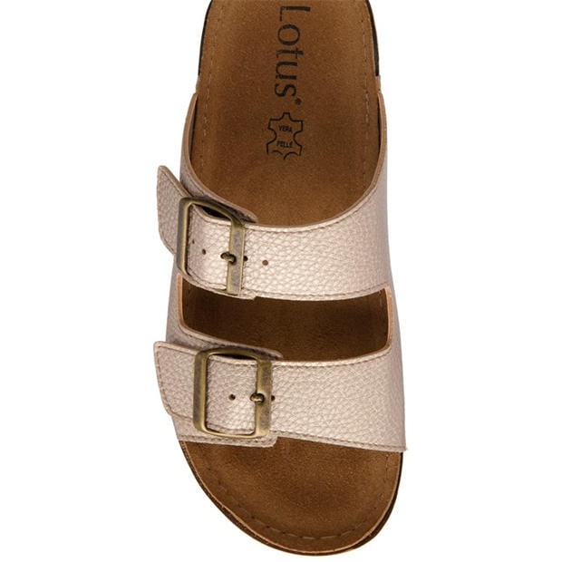 Platino - Lotus Shoes - Women's Rome Flat Sandal
