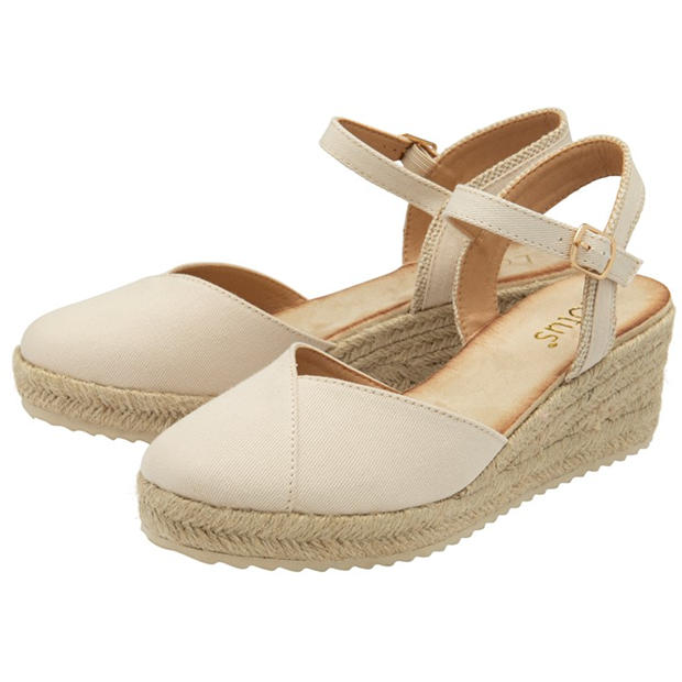 Natural - Lotus Shoes - Women's Bronya Espadrille
