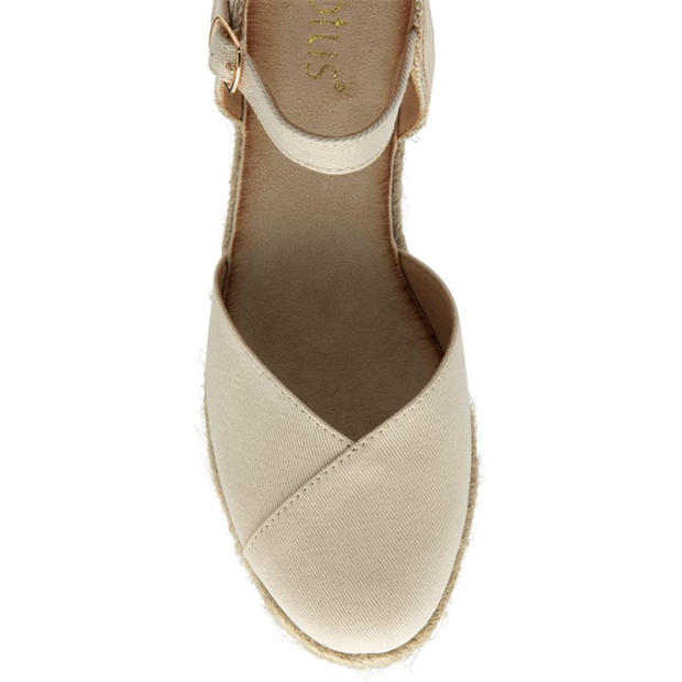 Natural - Lotus Shoes - Women's Bronya Espadrille