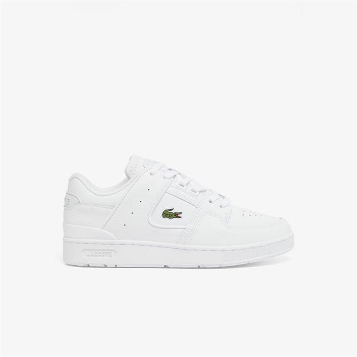 Lacoste Women's White Court Cage Low-Top Trainers in Size 5, Sports Direct