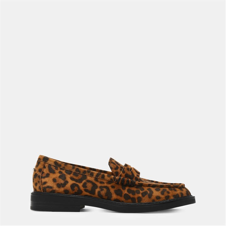 Steve Madden Women's Brown Adison Slip-On Cushioned Loafers in Size 6, Sports Direct