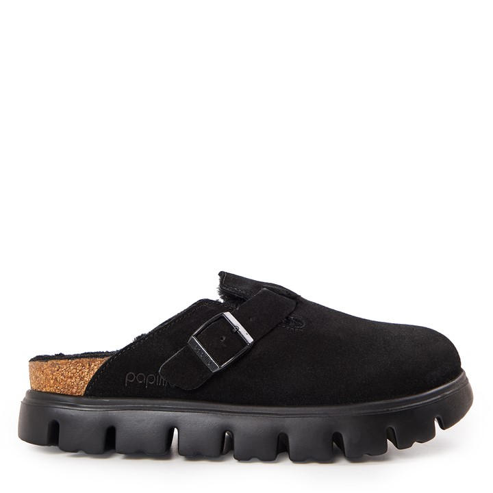 Birkenstock Women's Black Boston Chunky Supportive Footbed Adjustable Clogs in Size 5, Sports Direct