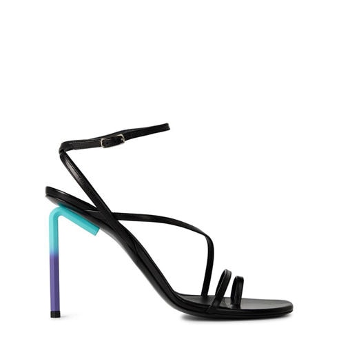 OFF WHITE - Women's Allen Strappy 110mm Leather Stiletto Heels