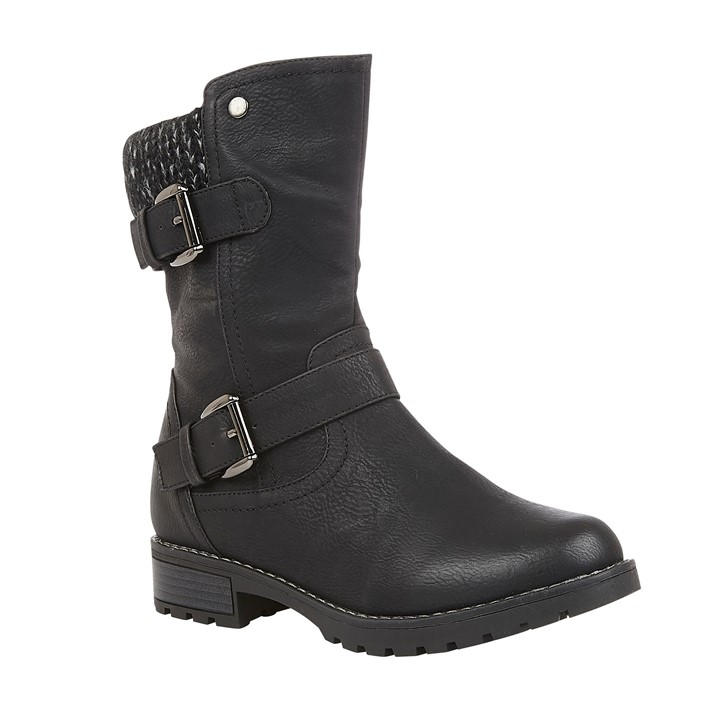 Lotus Shoes Women's Black Jemima Mid-Calf Boots in Size 8, Sports Direct
