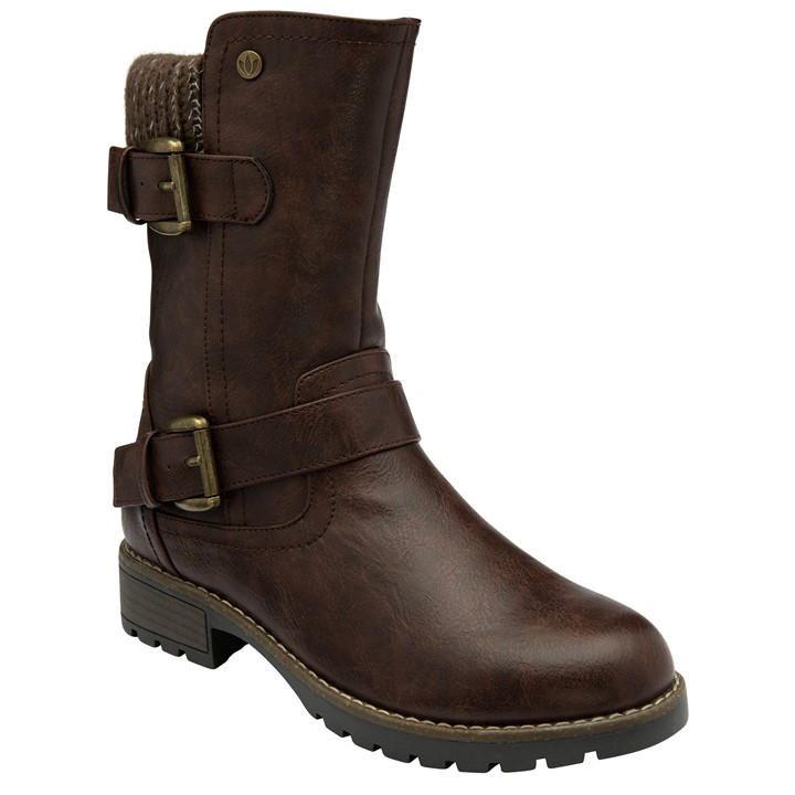 Lotus Shoes Women's Brown Jemima Mid-Calf Boots in Size 7, Sports Direct