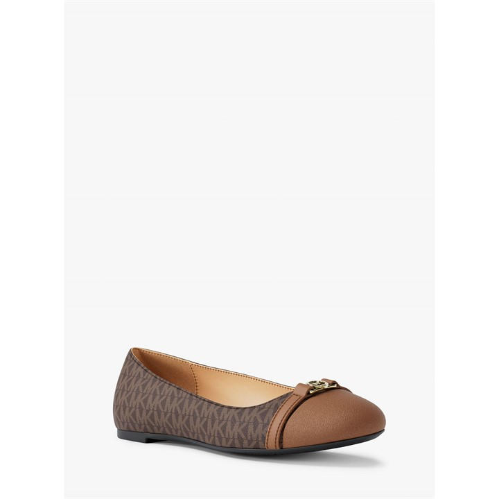 Michael Michael Kors Women's Brown Ballet Pumps in Size 7, Sports Direct