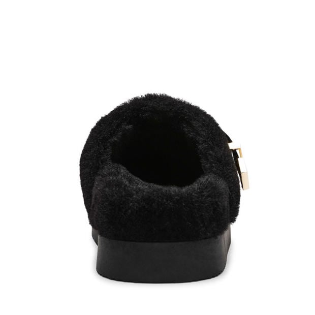 Black Suede - Steve Madden - Madden Cozy Up Mule Ld99