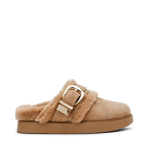 Tan Suede - Steve Madden - Madden Cozy Up Mule Ld99