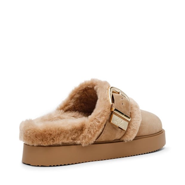 Tan Suede - Steve Madden - Madden Cozy Up Mule Ld99