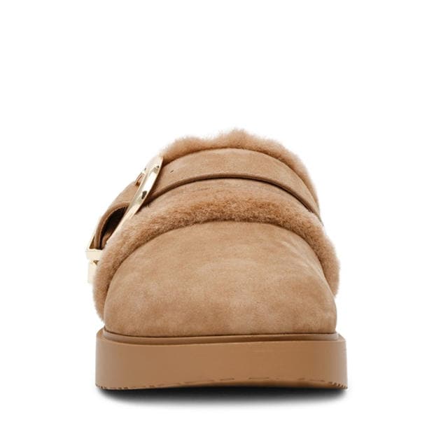 Tan Suede - Steve Madden - Madden Cozy Up Mule Ld99
