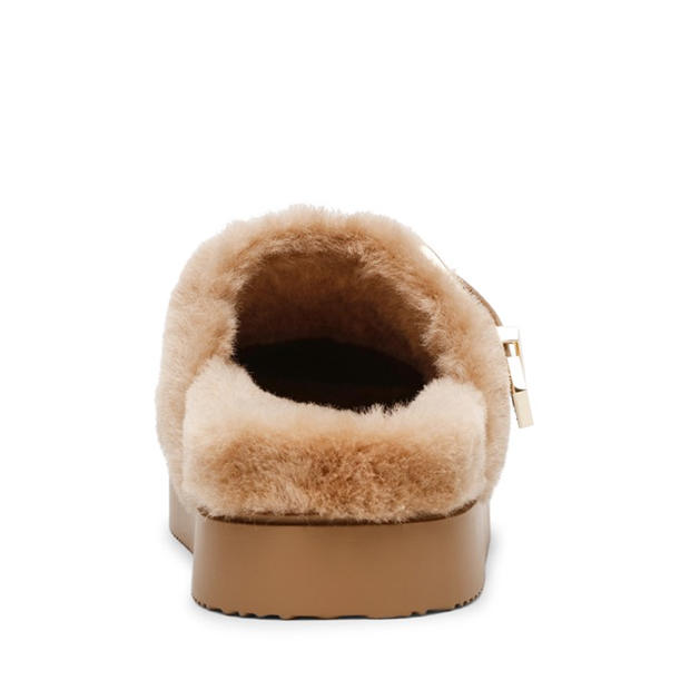 Tan Suede - Steve Madden - Madden Cozy Up Mule Ld99