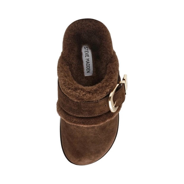 Brown Suede - Steve Madden - Madden Cozy Up Mule Ld99