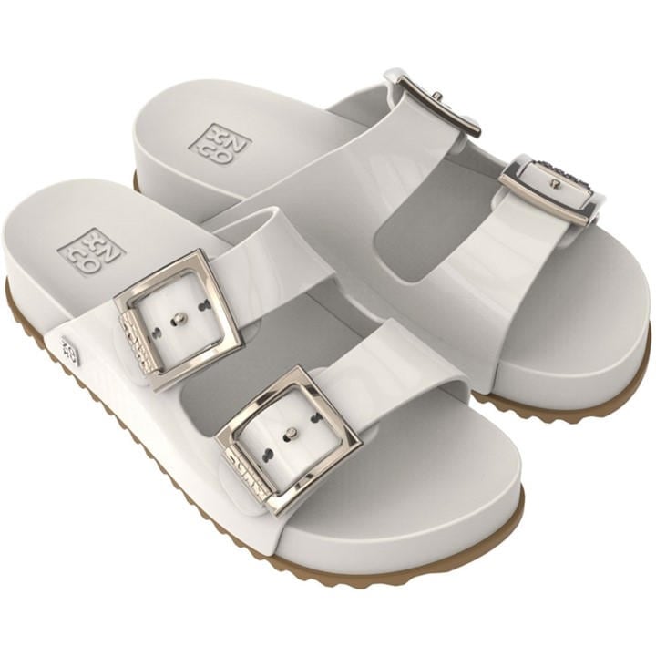 Zaxy Women's White Flat Sandals in Size 5, Sports Direct