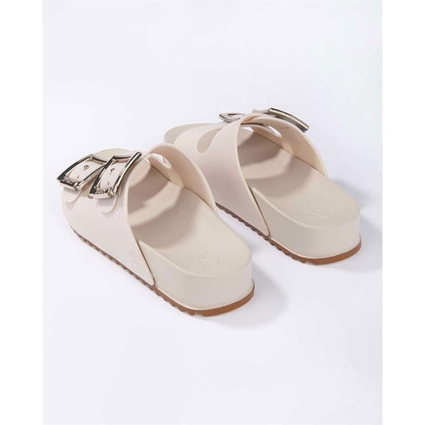 White - Zaxy - Women's Flat Sandals