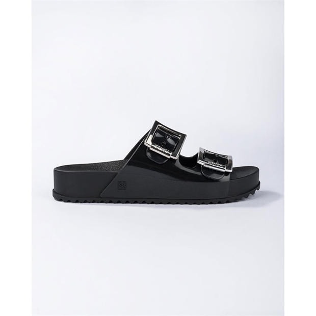 Black - Zaxy - Women's Flat Sandals