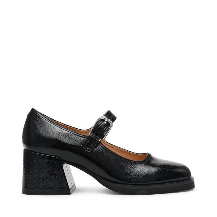 Steve Madden Women's Black Madden Lisbon Loafer in Size 5, Sports Direct
