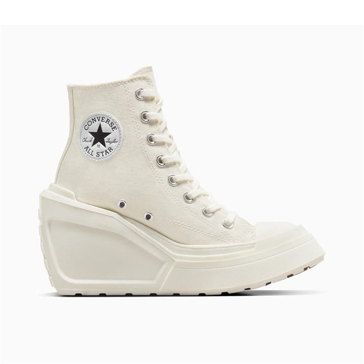 Converse Women's White Chuck 70 De Luxe Wedge Heeled Sandals in Size 6.5, Sports Direct
