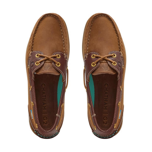 Walnut/Brwn Snk - Chatham - Women's Boat Shoes
