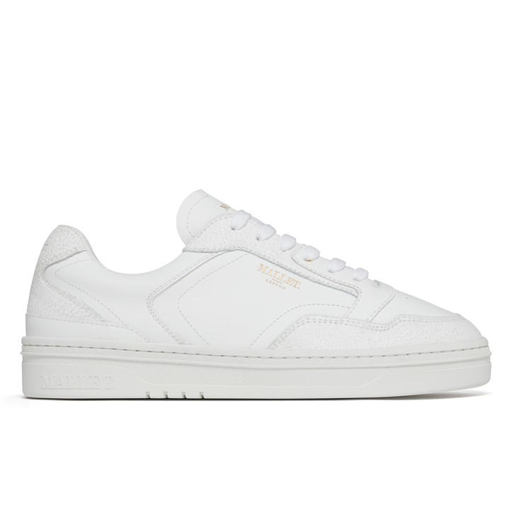 Mallet Women's White Bethany Court Trainers in Size 5, Sports Direct