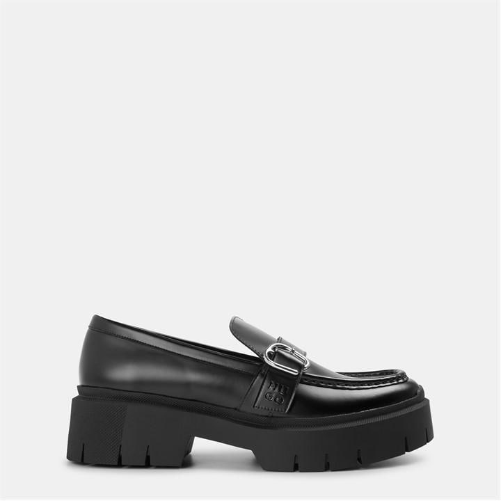 Hugo Women's Black Kris Loafers in Size 6, Sports Direct