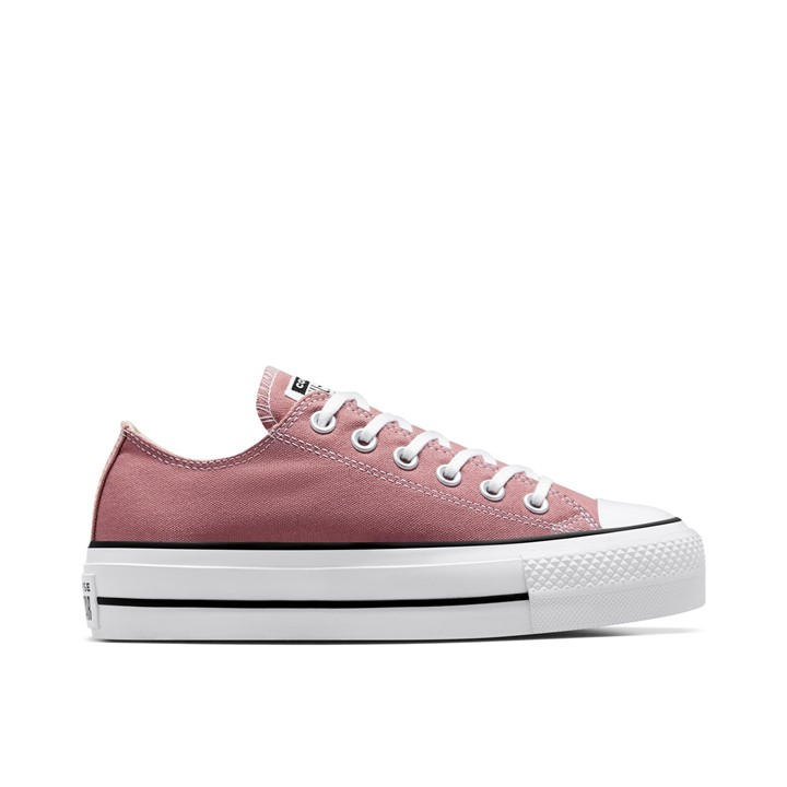 Converse Women's Pink Chuck Taylor All Star Lif Platform Trainers in Size 5.5, Sports Direct