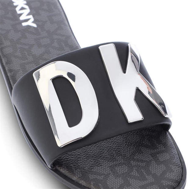 Black - DKNY - Women's Wanda 2 Flat Sandal