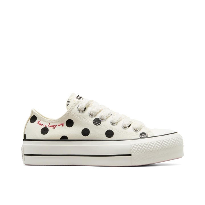 Converse Women's White Chuck Taylor All Star Lif Platform Trainers in Size 4, Sports Direct