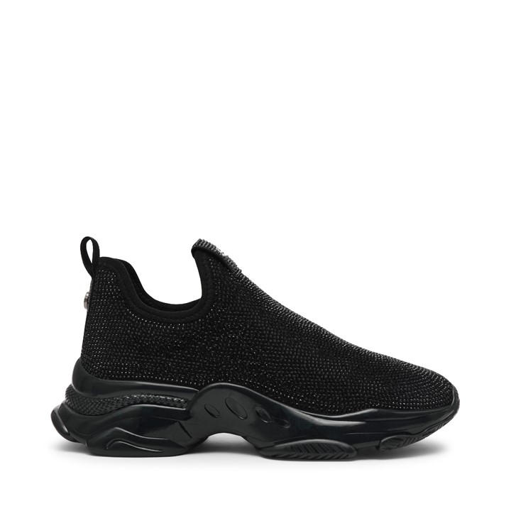 Steve Madden Women's Black Mythical Sock Trainers in Size 3, Sports Direct