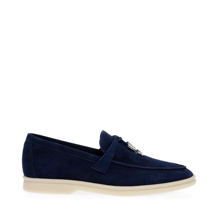 Steve Madden Women's Blue Madden Portland Loaf Ld64 in Size 8, Sports Direct