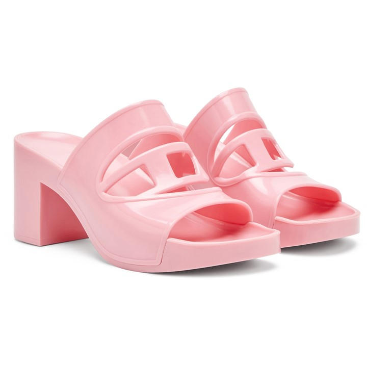 Diesel Women's Pink Sa-Bonnie Flat Sandal in Size 6, Sports Direct