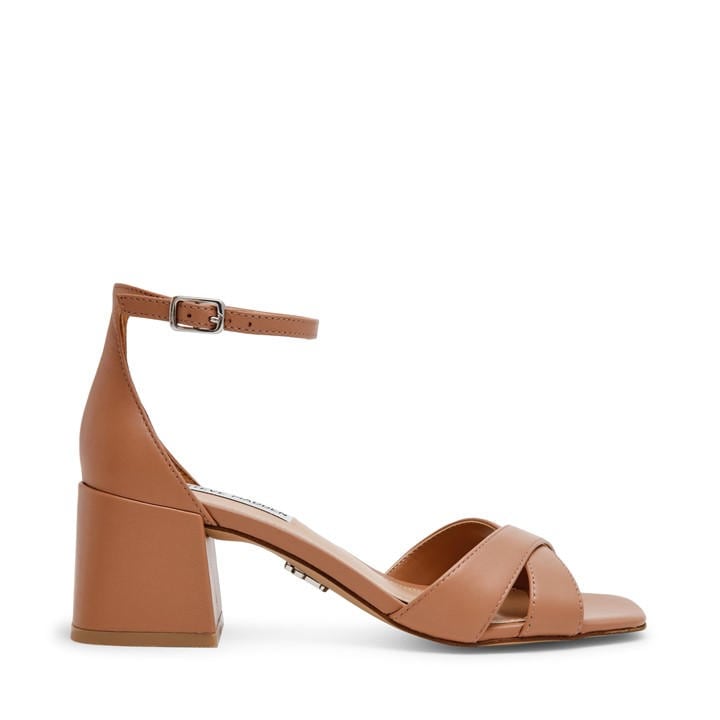 Steve Madden Women's Brown Heeled Sandals in Size 7, Sports Direct