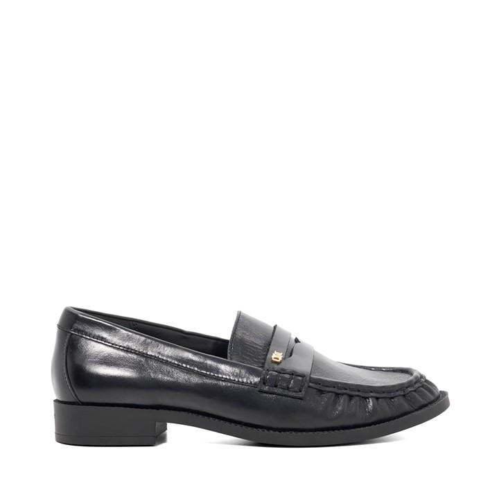 Dune London Women's Black Galex Loafers in Size 3, Sports Direct