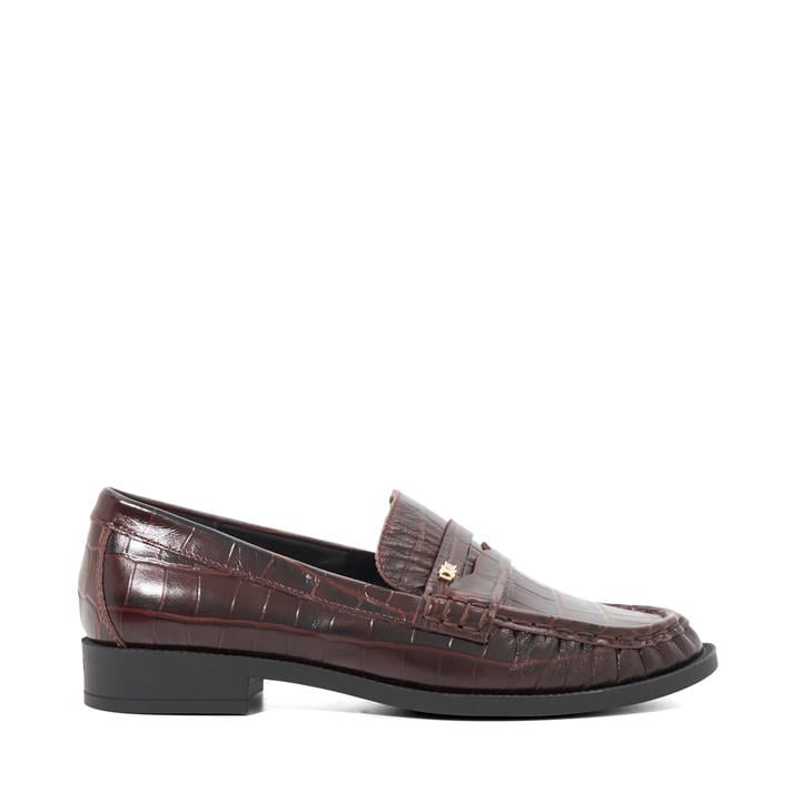 Dune London Women's Brown Galex Loafers in Size 7, Sports Direct