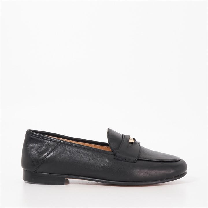 Dune London Women's Black Greek Loafers in Size 4, Sports Direct