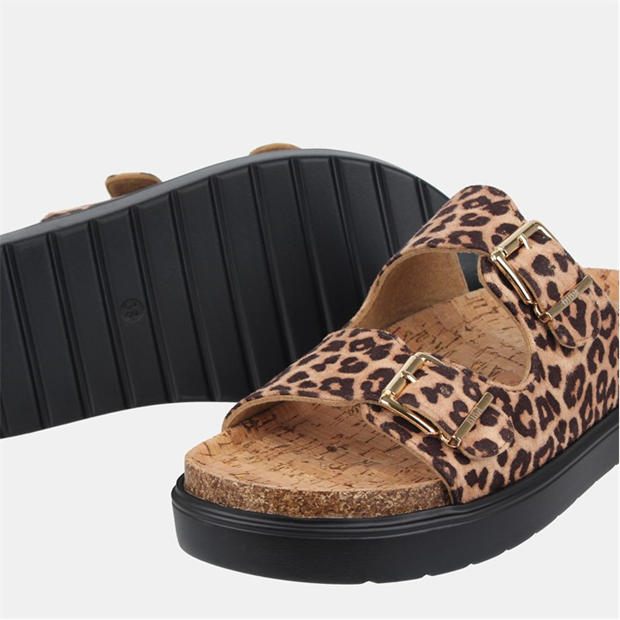 Leopard - Biba - Two Strap Sandals