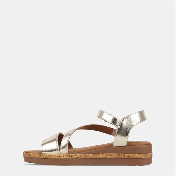 Gold - Biba - Biba Wedge Sandal Womens