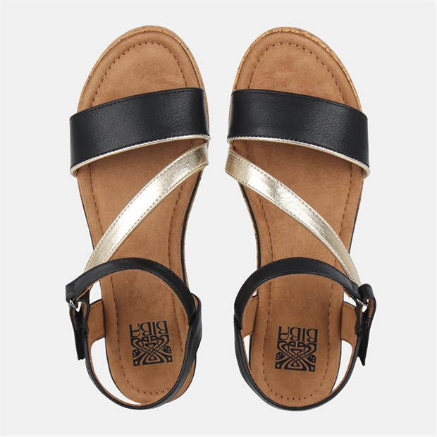 Black - Biba - Biba Wedge Sandal Womens