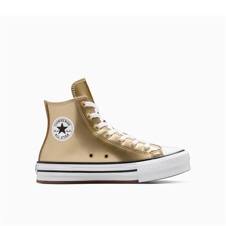 Converse Women's Metallics Chuck Taylor All Star Eva Platform Trainers in Size 5.5, Sports Direct