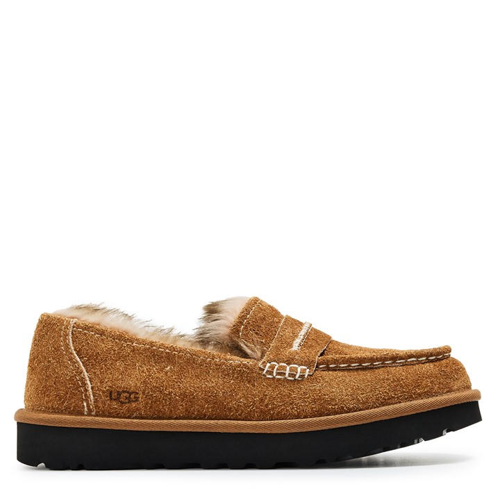 Ugg Women's Brown Ellis Loafers in Size 3, Sports Direct