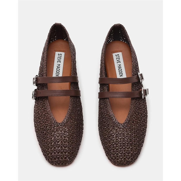 Brown - Steve Madden - Women's Ballet Pumps
