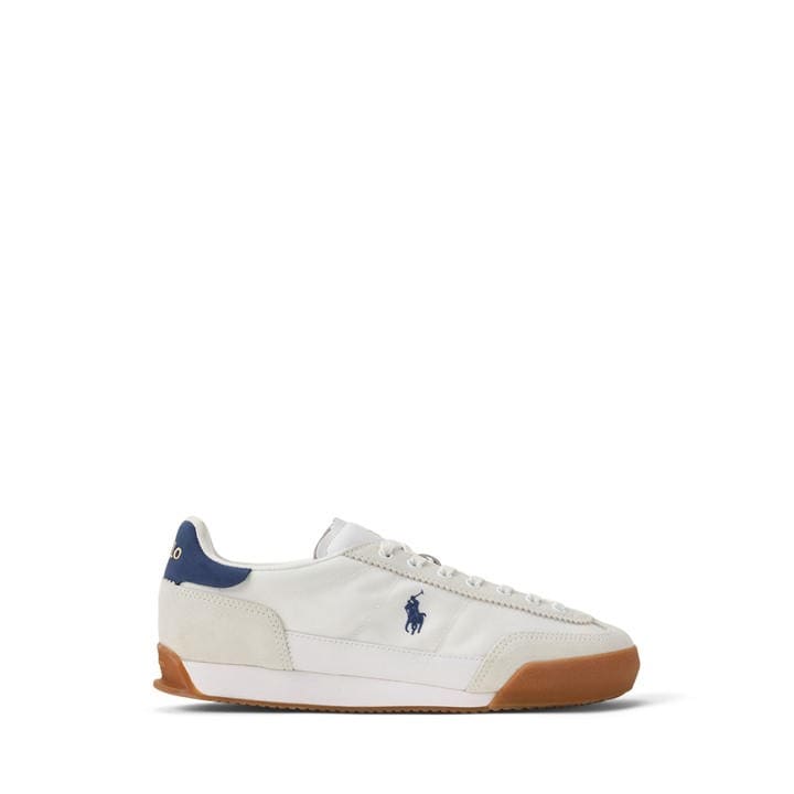 Polo Ralph Lauren Women's White Hester Trainer in Size 4, Sports Direct